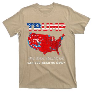 We The People Have Spoken Map Of 2024 Election Results Maga T-Shirt