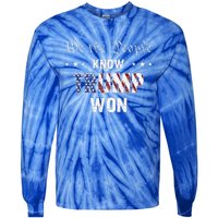 We The People Know Trump Won Tie-Dye Long Sleeve Shirt