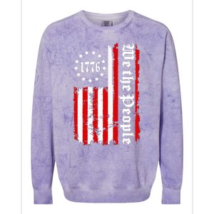 We The People Pride Colorblast Crewneck Sweatshirt