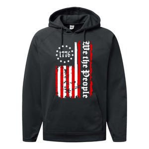 We The People Pride Performance Fleece Hoodie