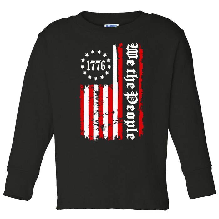 We The People Pride Toddler Long Sleeve Shirt