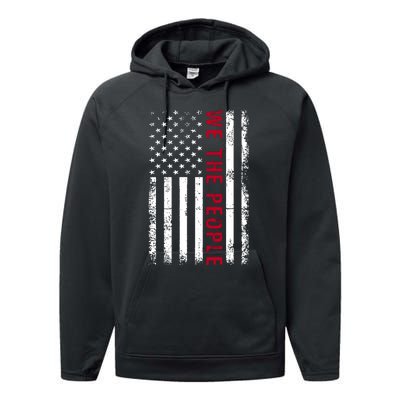 We The People Pride Performance Fleece Hoodie