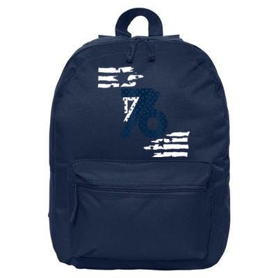 We The People 1776 American Flag 16 in Basic Backpack