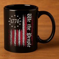 We The People 1776 Spark 11oz C Handle Ceramic Mug