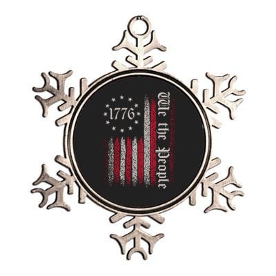 We The People 1776 Spark Metallic Star Ornament