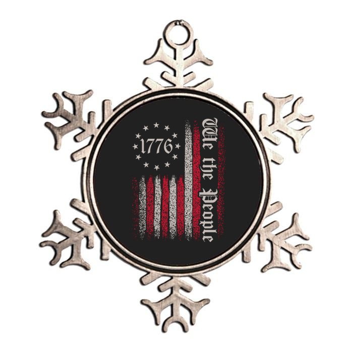 We The People 1776 Spark Metallic Star Ornament