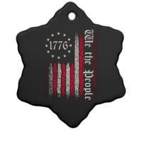 We The People 1776 Spark Ceramic Star Ornament