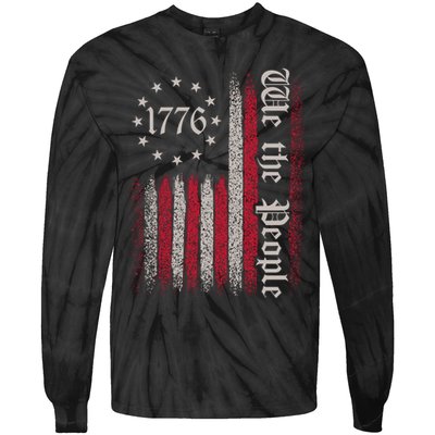 We The People 1776 Spark Tie-Dye Long Sleeve Shirt