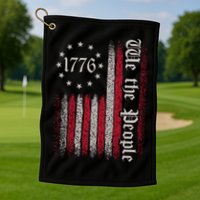 We The People 1776 Spark Golf Towel