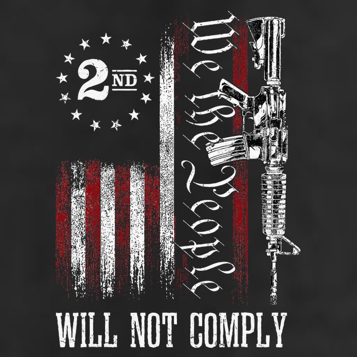 We The People Will Not Comply Ar15 Progun Rights 2a Cool Comfort Performance Bucket Hat