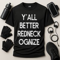 White Trash Party Attire Trailer Trash Redneck Cooling Performance Crew T-Shirt