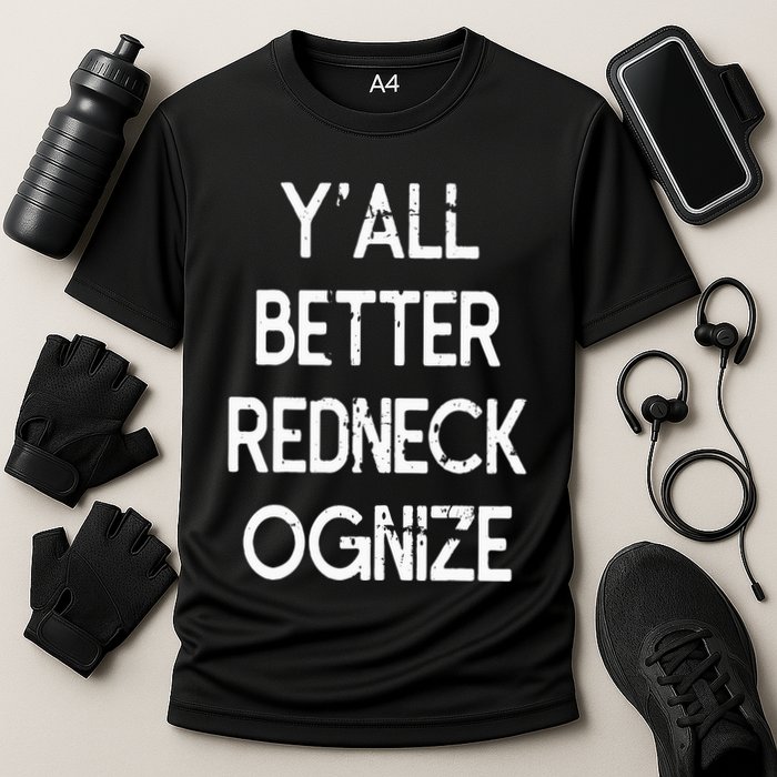 White Trash Party Attire Trailer Trash Redneck Cooling Performance Crew T-Shirt