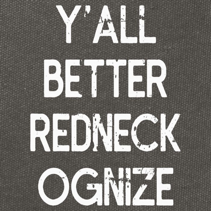 White Trash Party Attire Trailer Trash Redneck Cotton Canvas Backpack