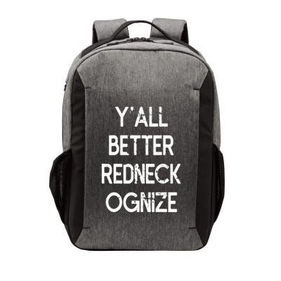White Trash Party Attire Trailer Trash Redneck Vector Backpack