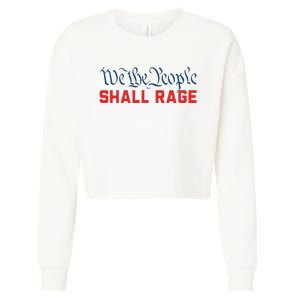 We The People Cropped Cropped Pullover Crew