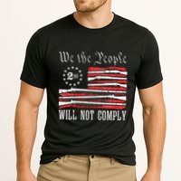 We The People Will Not Comply Progun Rights 2nd Amendment Cooling Performance Crew T-Shirt