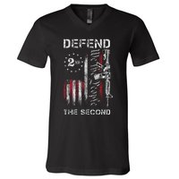 We The People Defend The Second Pro 2nd Amendment Rights V-Neck T-Shirt