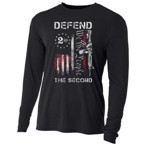 We The People Defend The Second Pro 2nd Amendment Rights Cooling Performance Long Sleeve Crew