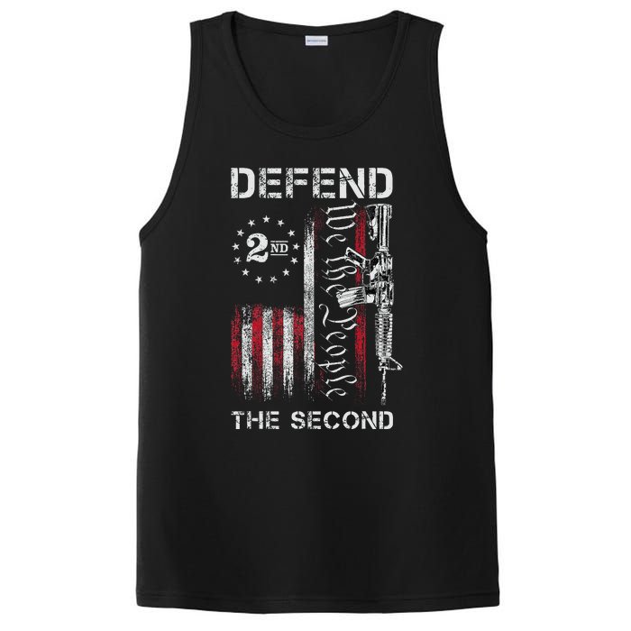 We The People Defend The Second Pro 2nd Amendment Rights PosiCharge Competitor Tank