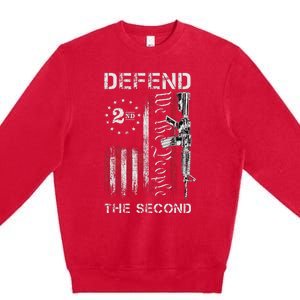 We The People Defend The Second Pro 2nd Amendment Rights Premium Crewneck Sweatshirt