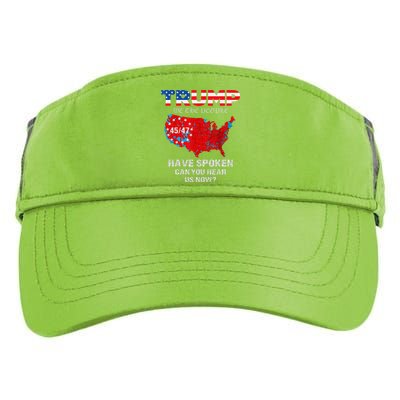 We The People Have Spoken Map Of 2024 Election Results Maga Adult Drive Performance Visor