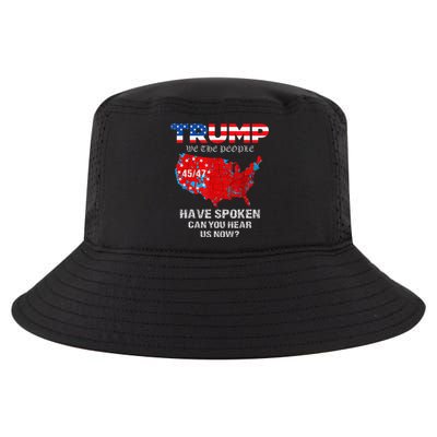 We The People Have Spoken Map Of 2024 Election Results Maga Cool Comfort Performance Bucket Hat