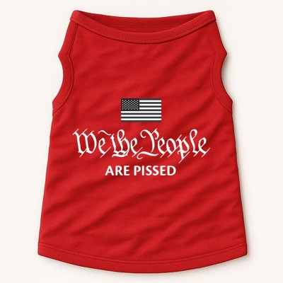 We The People Are Pissed Preamble Constitution Political Doggie Tank