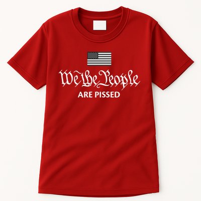 We The People Are Pissed Preamble Constitution Political Tall T-Shirt