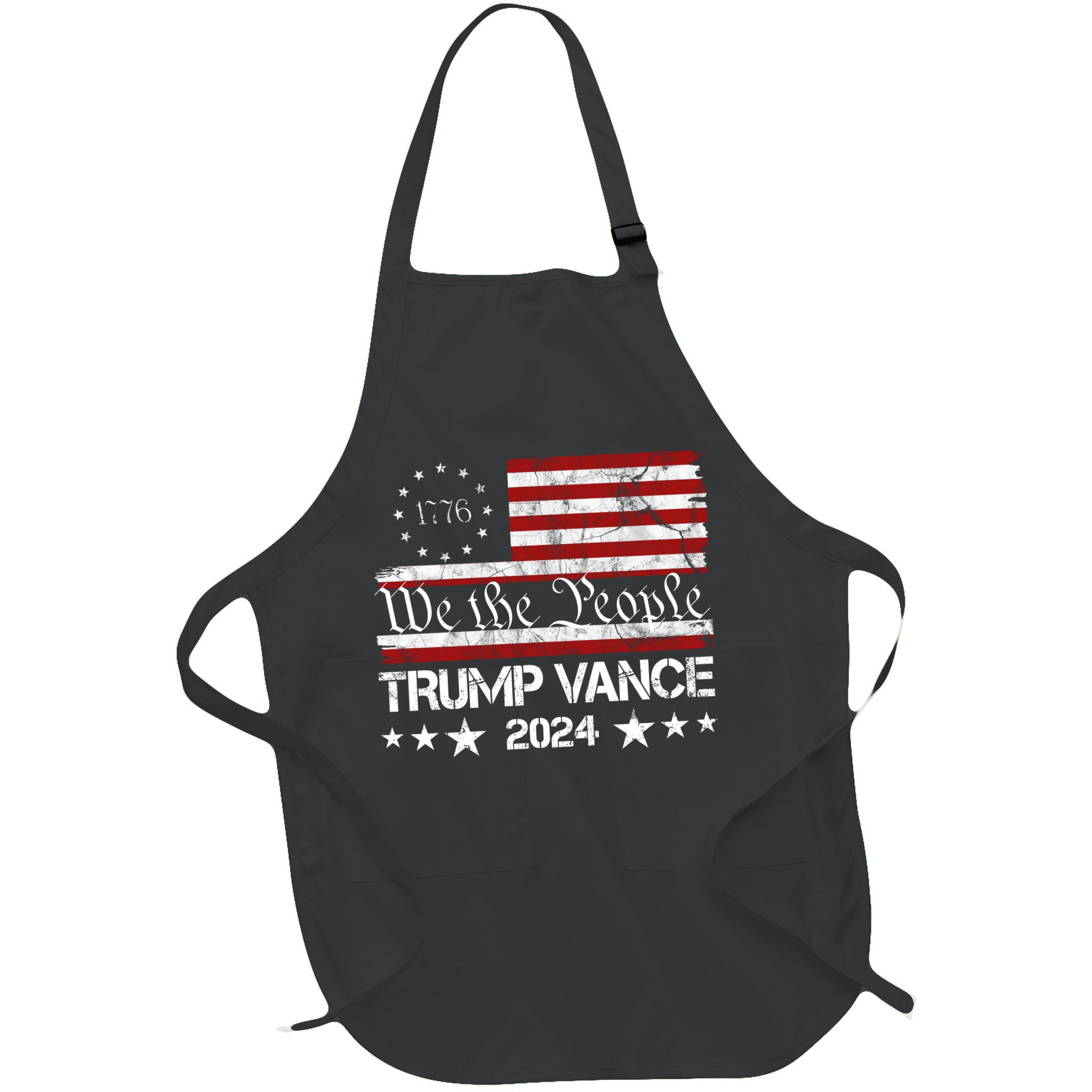 We The People Trump Vance 2024 Vintage Usa Election Apron