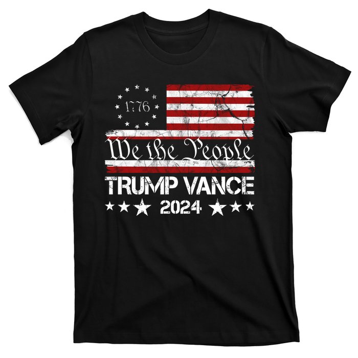 We The People Trump Vance 2024 Vintage Usa Election T-Shirt