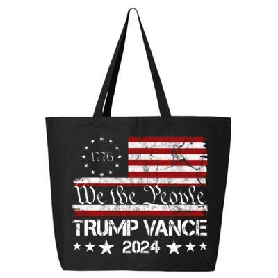 We The People Trump Vance 2024 Vintage Usa Election 25L Jumbo Tote