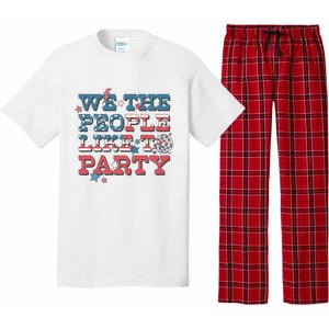 We The People Like To Party | 4th Of July Pajama Set