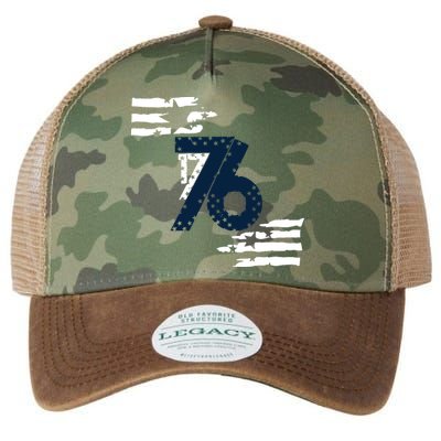 We The People 1776 American Flag Legacy Tie Dye Trucker Hat