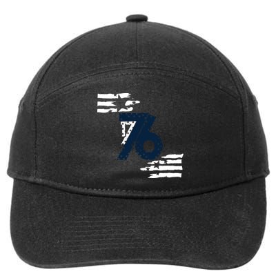 We The People 1776 American Flag 7-Panel Snapback Hat