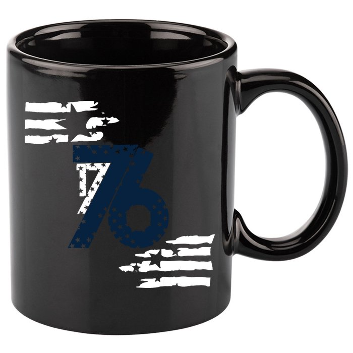 We The People 1776 American Flag 11oz C Handle Ceramic Mug