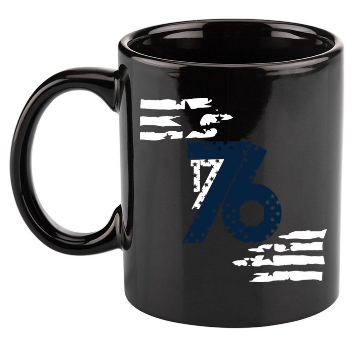 We The People 1776 American Flag 11oz C Handle Ceramic Mug
