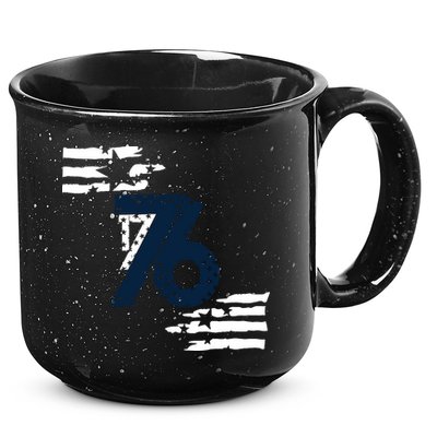 We The People 1776 American Flag 15oz Campfire Ceramic Mug