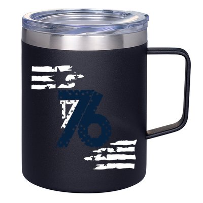 We The People 1776 American Flag 12oz Stainless Steel Coffee Mug