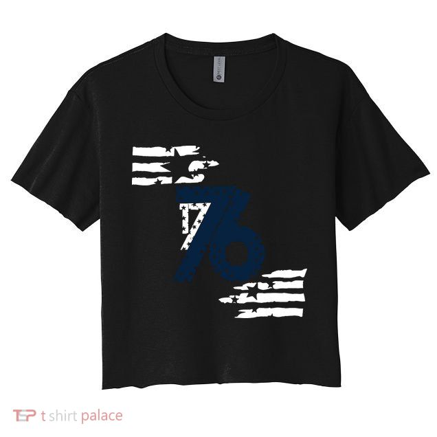 We The People 1776 American Flag Crop Top