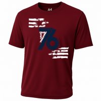 We The People 1776 American Flag Cooling Performance Crew T-Shirt