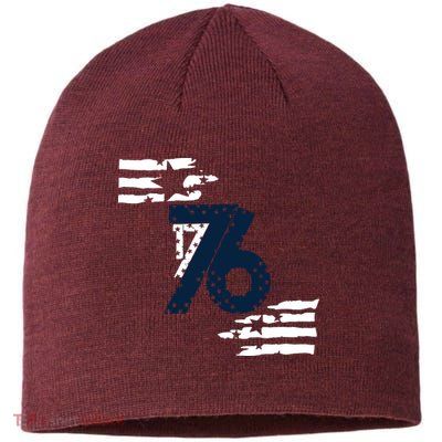 We The People 1776 American Flag Sustainable Beanie