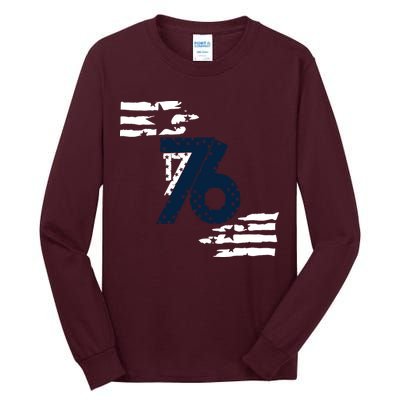We The People 1776 American Flag Tall Long Sleeve T-Shirt