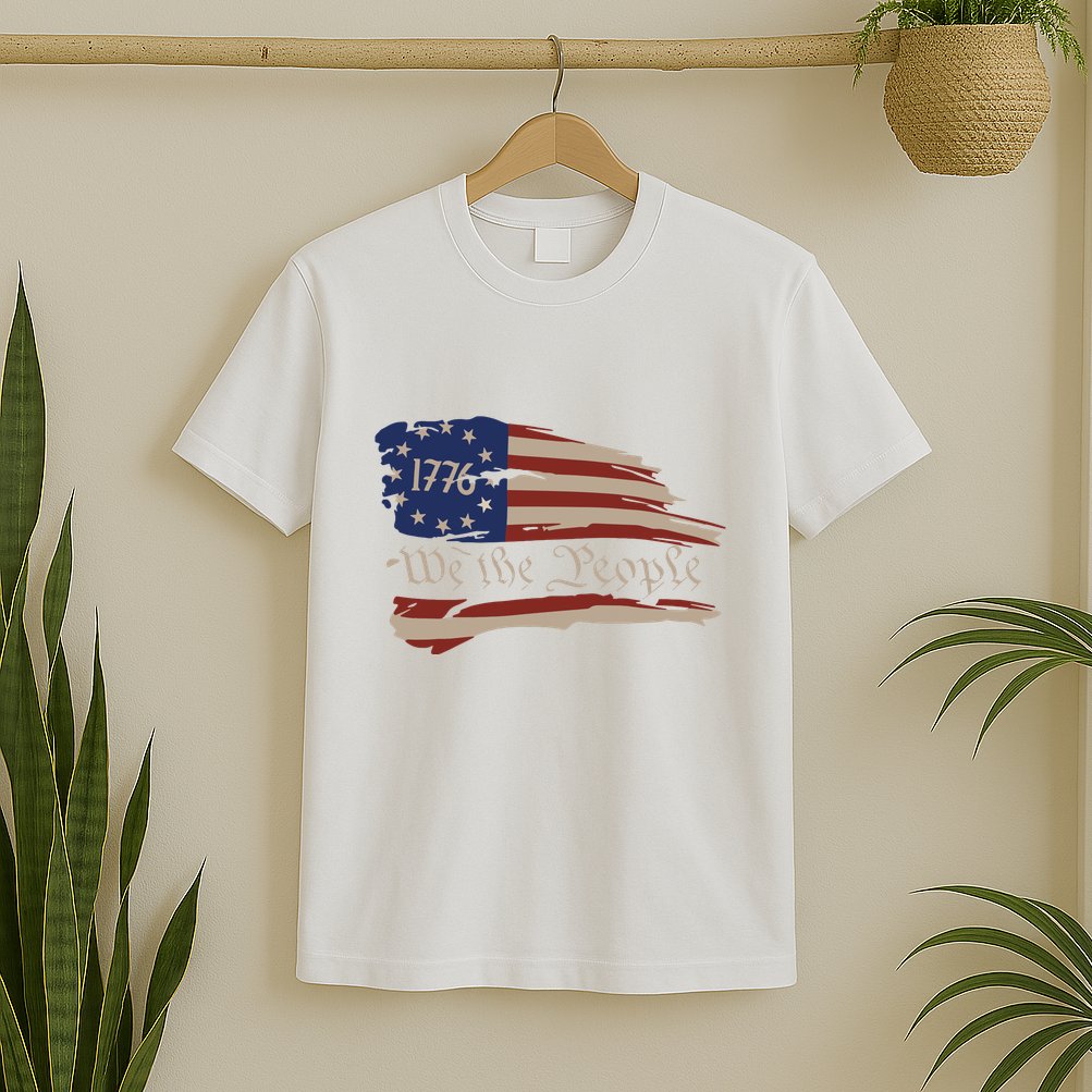 We The People 1776 Founding Fathers Constitution American T-Shirt