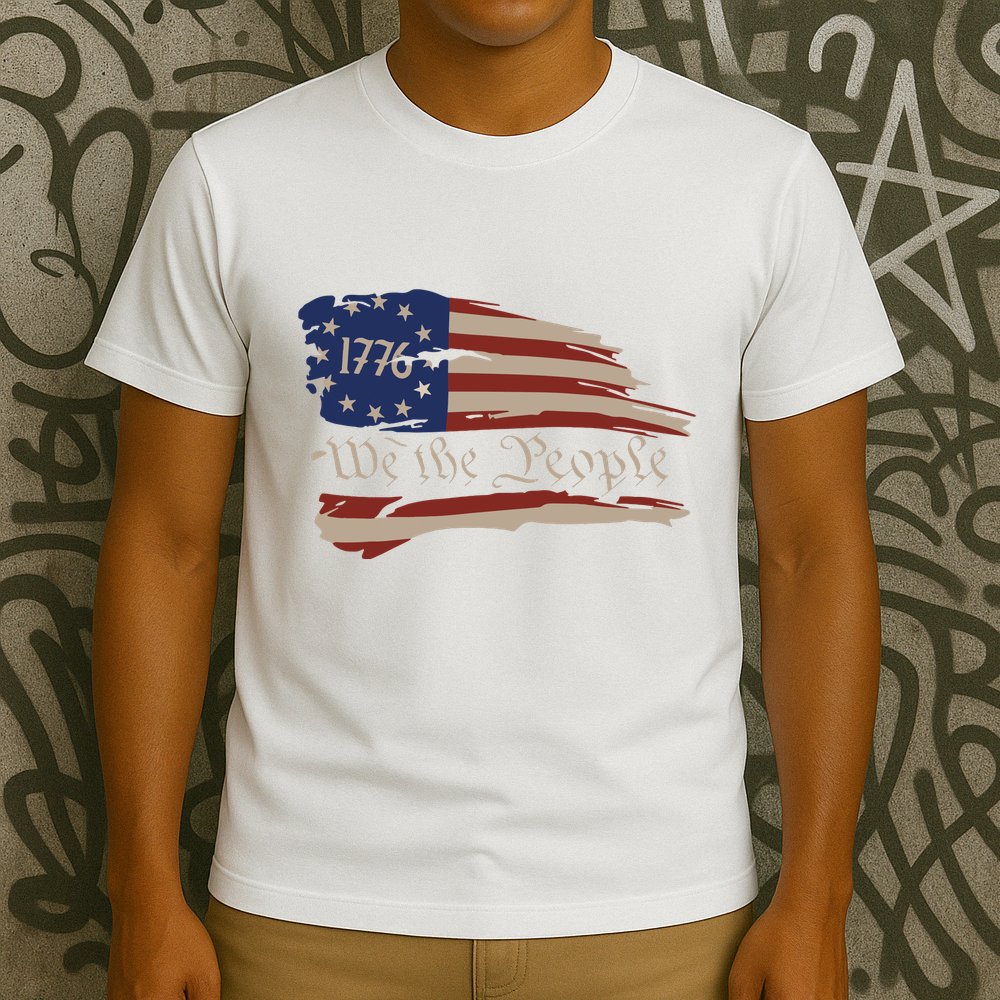 We The People 1776 Founding Fathers Constitution American T-Shirt