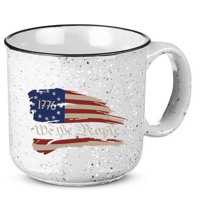 We The People 1776 Founding Fathers Constitution American 15oz Campfire Ceramic Mug