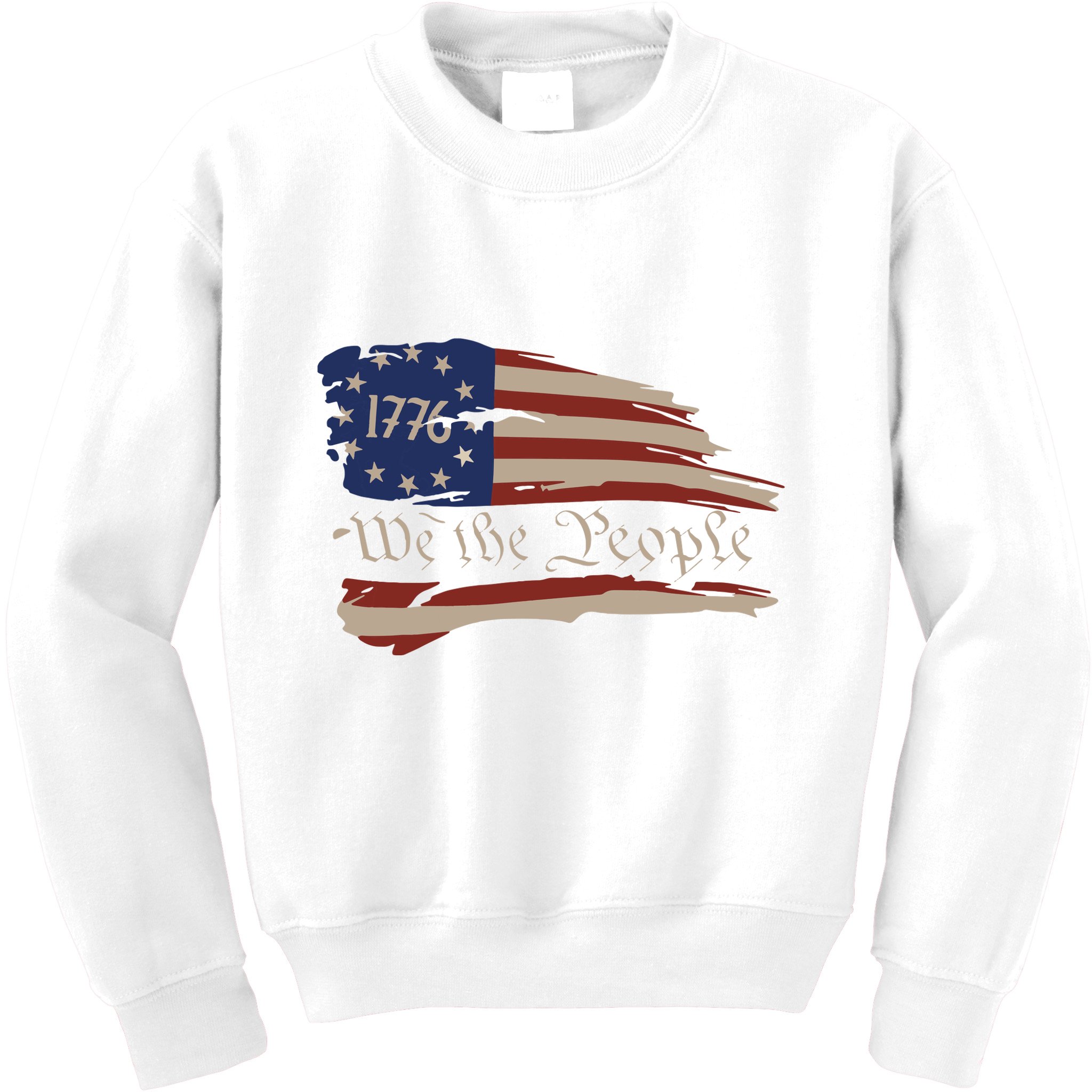 We The People 1776 Founding Fathers Constitution American Kids Sweatshirt