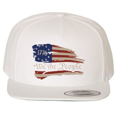 We The People 1776 Founding Fathers Constitution American Wool Snapback Cap