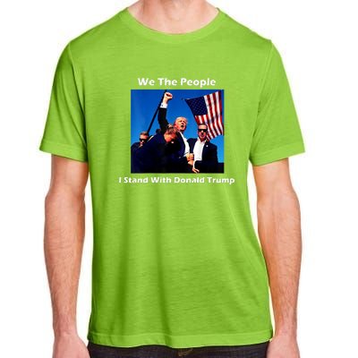 We The People I Stand With Donald Trump Adult ChromaSoft Performance T-Shirt