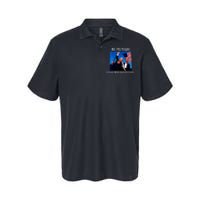 We The People I Stand With Donald Trump Softstyle Adult Sport Polo