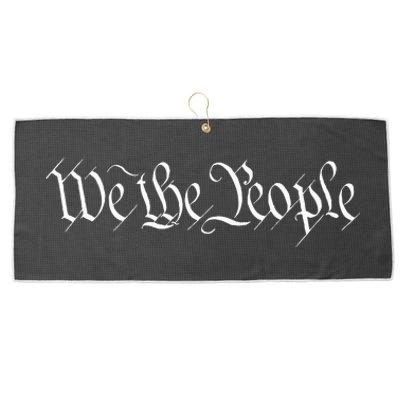 We The People Founding Fathers Constitution American Large Microfiber Waffle Golf Towel